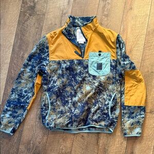 Topo Designs Multicolor Fleece Pullover